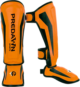 गफ शिन गार्ड एम. मी. चिकन लेगिंग अनुकूलन योग्य लोगो पु चमड़े की सुरक्षा के टखने से लड़ने के लिए गर्म पैर गार्ड - Product Image 1