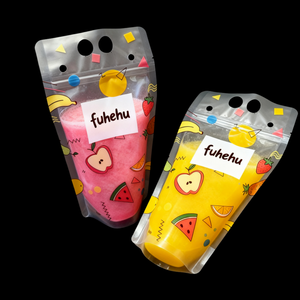 Custom Printed Stand up <b>Reusable</b> Squeeze Juice Packaging Bag Fruits and Veggies Applesauce Fruit Puree <b>Baby</b> <b>Food</b> Drink <b>Pouch</b> - Product Image 4