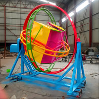 Nouveau gyroscope humain de simulateur de mouvement d'attraction à vendre manèges d'équipement de parc d'anneau d'espace