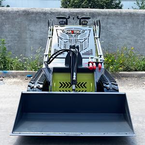 मुफ्त शिपिंग चीनी-निर्मित स्किड स्टीड लोडर निर्माण के लिए क्रॉलर लॉडर्स क्रॉलर लोडर काम करना आसान है - Product Image 3