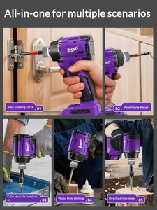 Prêt à être expédié - Perceuse-<span class=keywords><strong>visseuse</strong></span> sans fil intelligente 21V avec moteur sans balais puissant et contrôle intelligent - Product Image 4