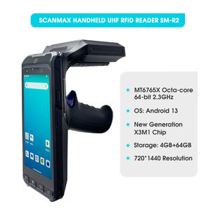 Считыватель UHF RFID Scanmax SMR2 865-868 МГц на Android 13 с дальностью действия до 20 метров - Product Image 2