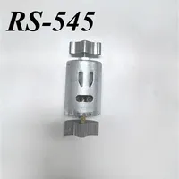Moteur vibrant mini RS-545 DC 12V/24V à double axe, forte vibration, conception entièrement fermée pour jouets DIY et masseurs de loisirs