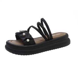 Pantuflas de gamuza suave de alta gama, aptas para uso en interiores y exteriores, pantuflas de invierno para mujer, cómodas y afelpadas, con función antideslizante. - Product Image 2