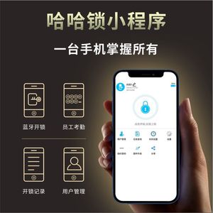 Smart Lock 602 Fingerprint Face Recognition Password Key Unlock For Glass Wooden Metal Doors Modern Simple Design - Product Image 2