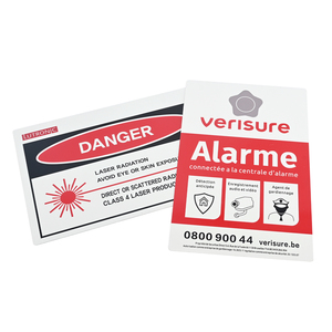 Letrero de Advertencia Personalizable con Diseño Impreso, Placa de Aluminio, Letrero Metálico, Letrero de Aluminio Resistente al Agua, Placas de Identificación Duraderas - Product Image 5