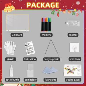 Quadro de Notas LED de 7 Cores, Quadro de Desenho Iluminado para Crianças com Adaptador Incluso - Product Image 2