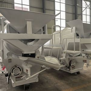 QIC 2m³ Betonmischer-LKW Zementmischfahrzeug Hydrauliksystem 2m³ Selbstladender Mischer-Anhänger mit Trichter - Product Image 4
