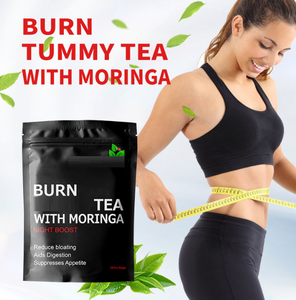 वयस्क के लिए सबसे अच्छा फ्लैट जलने वाली मुर्ंगा चाय तत्काल पाउडर से वजन कम 28 बैग - Product Image 3