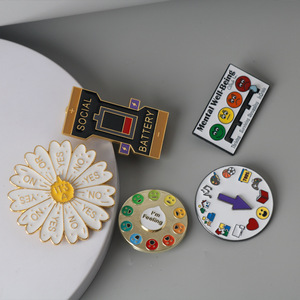 Spinner Arcoíris de Aleación y PVC, Llavero y Collar Ajustable, Gestión de Emociones, Insignia de Energía Social, <span class=keywords><strong>Ruleta</strong></span> - Product Image 3