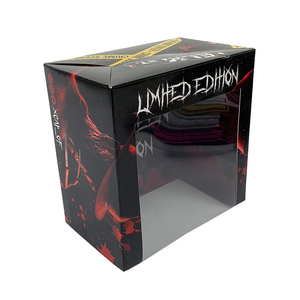 Tùy Chỉnh Giấy Hat Bao Bì Mũ Bóng Chày Cửa Sổ Hộp Quà Tặng Với Rõ Ràng <span class=keywords><strong>PVC</strong></span> Cửa Sổ - Product Image 3