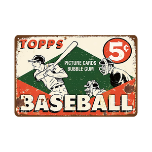 Personalized Baseball Tin Signs Vintage Retro <strong>Printing</strong> Ball Game Competition Metal <strong>Plates</strong> for Wholesale - Product Image 2