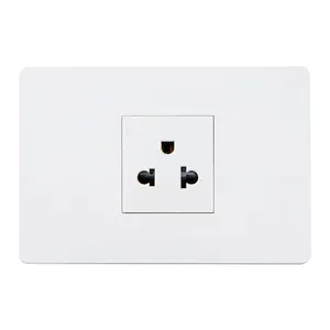 Electrical accessories switch and socket white switch sockets one gang US socket