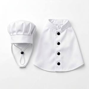 Set di Costume da Chef per Animali Domestici con Cappello e Mantello, Prezzo di Fabbrica all'Ingrosso, Logo Personalizzabile, Abbigliamento Lavabile per Gatti e <span class=keywords><strong>Cani</strong></span> di Piccola Taglia - Product Image 5