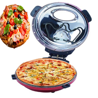 Haute température 400 Mini machine à pizza à pain arabe avec four à pizza autoportant électrique pour l'extérieur et l'hôtel