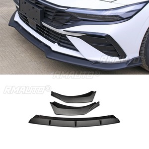 Spoiler de pare-chocs avant, protection de pare-chocs, lèvre avant, kit carrosserie compatible avec Hyundai Elantra 2023, accessoires auto - Product Image 6