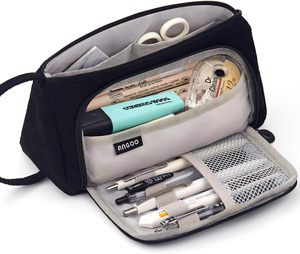 Estuche para Lápices de Gran Capacidad sin Cierre para Uso Escolar y de Oficina - Adolescentes, Niñas, Adultos, Estudiantes - Product Image 2