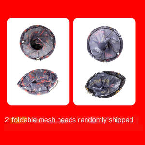 Ensemble de filet de pêche télescopique en fibre de carbone ultraléger et rigide - Comprend une canne pliable et une tête de filet - Product Image 2