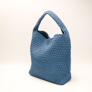 Sac fourre-tout tissé grande capacité, sac à main simple et élégant, sac décontracté et polyvalent en <span class=keywords><strong>cuir</strong></span> PU, sac à bandoulière pour femme - Product Image 3