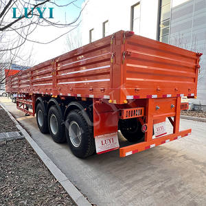 Semi-<span class=keywords><strong>remorque</strong></span> à plateau basculant <span class=keywords><strong>hydraulique</strong></span> à 3 <span class=keywords><strong>essieux</strong></span>, 12,5 m, 50 tonnes, à parois latérales, pour le transport de marchandises en vrac, vente chaude 2026 - Product Image 5