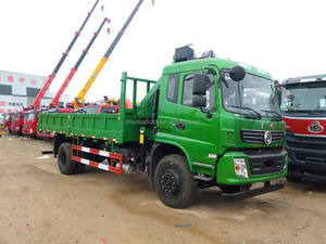 รถดัมพ์ตงฟง 4x2 พร้อมเครนไฮดรอลิกแบบพับได้ Shenbai 8 ตัน กำลังลดราคา - Product Image 2