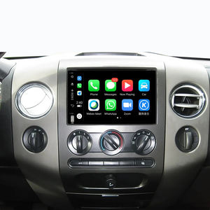 Gerllish 8-Inch Android CarPlay Car Stereo Radio GPS Navi Multimedia DSP pour 2013-2014 Ford F-150 <span class=keywords><strong>Raptor</strong></span> 250 E350 Mustang - Product Image 1