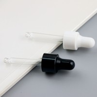 Vente en gros de flacons compte-gouttes miniatures ronds en verre ambré transparent avec bouchon à vis, 1 ml, 2 ml, 3 ml, 5 ml, fournisseur de sérums et d'huiles essentielles