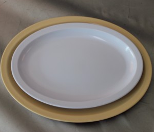 Plato de servicio Oval de <span class=keywords><strong>melamina</strong></span>, barato, en venta - Product Image 4