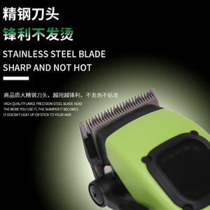 Tondeuse à cheveux électrique Kemei Km1862, 7000-9000 tr/min, écran LCD, chargement USB, outil de coupe de cheveux professionnel pour hommes - Product Image 5