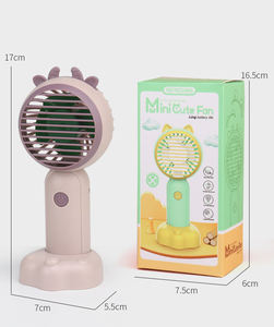 Ventilador de Mano Portátil WXL186 de Verano, Recargable, Mini Ventilador de Escritorio, para Viajes al Aire Libre, Diseño de Conejo - Product Image 6