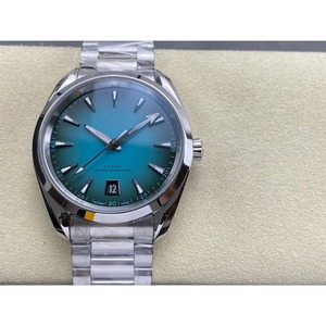 Montre mécanique de luxe de qualité supérieure, étanche, 38 mm, mouvement VS Factory 8800, 50 bars, bracelet en cristal de saphir turquoise - Product Image 2
