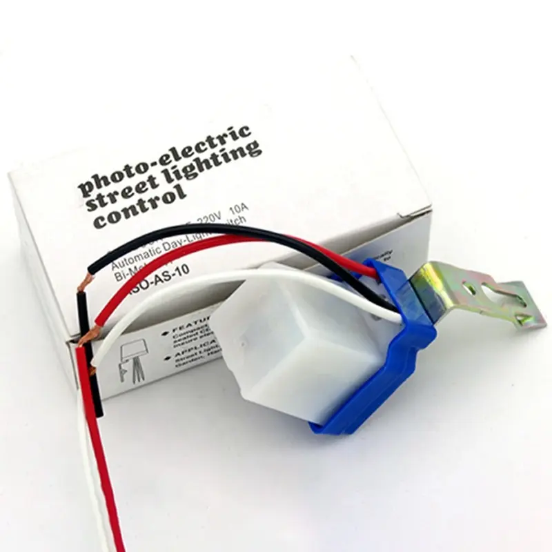 Mini Alacakaranlık Alacakaranlık Sensörü Alacakaranlık Anahtarı Açık Gece ışık sensörlü anahtar Işık Aksesuarları için 12V 10A