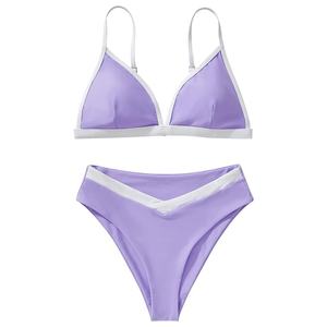 Traje de baño bikini 3D personalizado para mujer, talla grande, con espalda descubierta, estilo halter, micro mini, con pedrería, conjunto de 2 piezas, incluye top push-up sólido para niña - Product Image 3