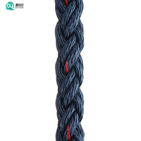 Corde marine PP Boyuan de qualité supérieure, ligne d'amarrage, accessoires pour bateaux, 8 mm, 8/12 brins, équipement marin ABS CCS complet
