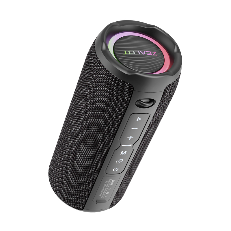 ZEALOT S49 Pro Wireless Speaker with 20W Loud Stereo Sound, Outdoor Portable IPX7 Waterproof Speakers with RGB Light TWS Speaker · image 2