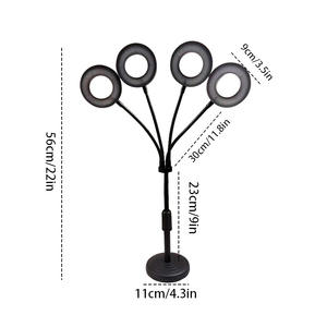 ODM OEM Plant Growing Lamp Full Spectrum 2026 New Full Spectrum LED Grow Lamp Indoor Plants 1-4 Heads Small LED Grow <b>Light</b> - Product Image 6