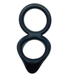 Magic 8 Stretchy Silicone Double Penis Ring Delaying <strong>Ejaculation</strong> Rings <strong>Dildo</strong> Stimulating for Men - Product Image 5