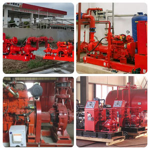 उच्च दबाव स्वचालित क्षैतिज आपूर्ति केन्द्रापसारक वितरण मशीन जल डीजल इंजन कृषि सिंचाई के साथ आग पंप - Product Image 3