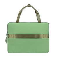 Bolso de Mano para Portátil de Poliéster Transfronterizo de 14.2 Pulgadas para Negocios, Funda para Tablet PC con Diseño Transpirable e Impermeable, Color Macaron