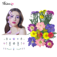 Vente Flash : Bijoux de Visage, Tatouages Temporaires, Strass, Cristaux, Autocollants pour le Corps et le Visage pour la Décoration de Fête