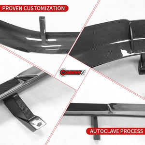 Nuevo alerón trasero de fibra de carbono seca estilo ZR1 para Chevrolet Corvette C8 Z06, piezas de coche de carreras. - Product Image 3