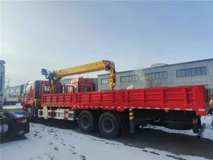Autres camions, camion-grue lourd, grue de 10 tonnes, camion-grue 6x4, véhicule de transport spécial, fuselage robuste, boîte épaisse de 8 mm assurant la solidité - Product Image 5
