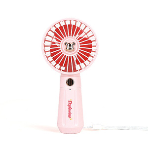 Handheld <b>Fan</b> <b>Mini</b> Rechargeable <b>Usb</b> Charging 3-Speed Portable With Strap For Outdoor Use - Product Image 5