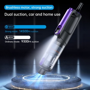 <span class=keywords><strong>Aspirateur</strong></span> de voiture portable <span class=keywords><strong>sans</strong></span> <span class=keywords><strong>fil</strong></span> à super aspiration <span class=keywords><strong>sans</strong></span> brosse avec affichage numérique Technologie ABS pour usage domestique et automobile - Product Image 2