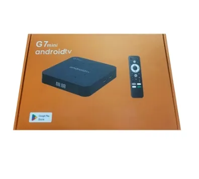 IPTV G7Mini TV Box Android 11.0 S905W2 4K HDR Media Player 2.4G/5GHZ WiFi Player de Áudio e Vídeo 32GB16GB Controle de voz Set Top Box