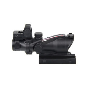 <span class=keywords><strong>4X32</strong></span> Fibra Real com Red Dot Sight Red Green Dot Iluminado Âmbito Retículo para a caça ao ar livre - Product Image 3