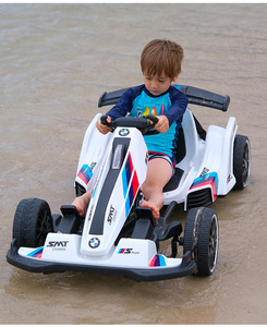 Kart Eléctrico Infantil <span class=keywords><strong>Samat</strong></span> para Niños, Recargable, de Cuatro Ruedas, con Doble Motor de 550W y Capacidad de Carga de 200kg - Product Image 6
