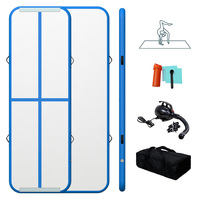 Tapis de gymnastique gonflable Air Track 3M 4M 5M 6M avec pompe à air pour la gymnastique à domicile et l'entraînement de cheerleading