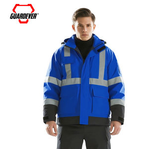 GUARDEVER Custom Winter Anti Static Fireproof Welder Fire Retardant Flame Resistant Welding Jacket - Product Image 2