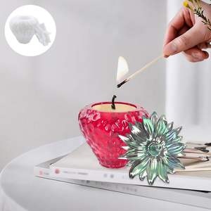 Molde <span class=keywords><strong>de</strong></span> silicona para tarro <span class=keywords><strong>de</strong></span> fresa <span class=keywords><strong>de</strong></span> 2 piezas con tapa, utilizado para cajas <span class=keywords><strong>de</strong></span> almacenamiento, candelabros, contenedores <span class=keywords><strong>de</strong></span> joyería <span class=keywords><strong>de</strong></span> dulces, <span class=keywords><strong>macetas</strong></span>, Hom - Product Image 3